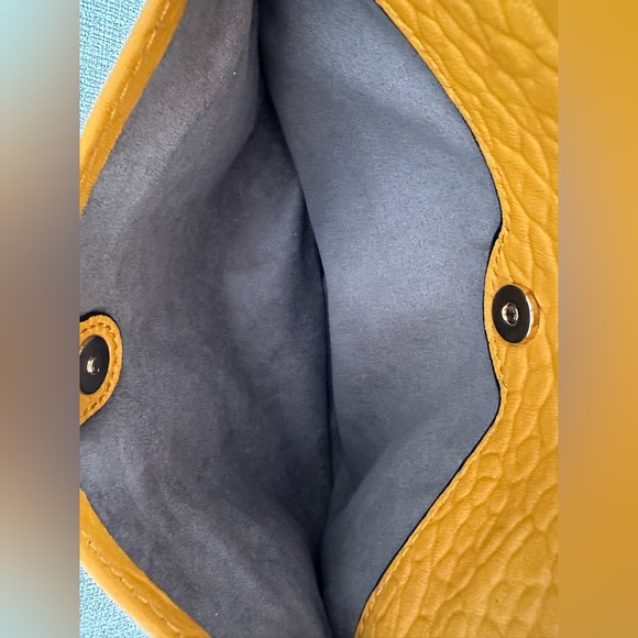 Vince Camuto Lamb Leather Crossbody Bag - Cory - Sunglow - Picture 16 of 16